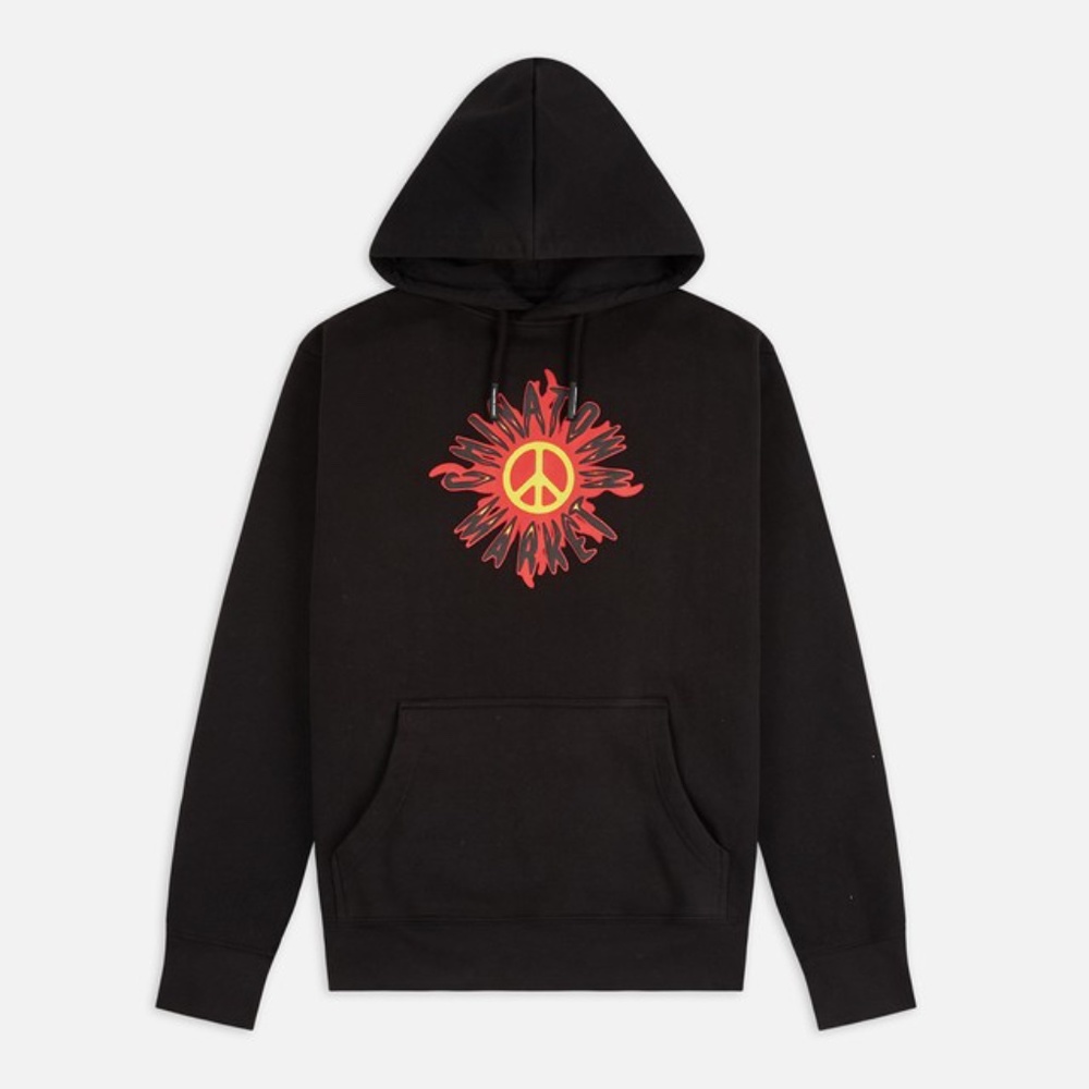 NWT Chinatown Market Smack Hoodie in Black sz XXL
